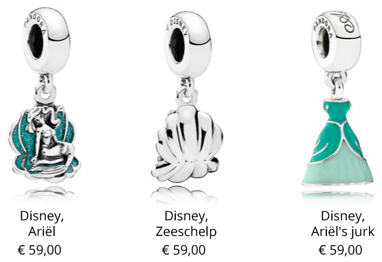 Pandora-Disney-Ariel-de-kleine-zeemeermin-bedels-en-charms-verkrijgbaar-bij-Woltes-Juweliers-Coevorden-Emmen